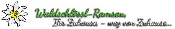 Waldschlössl, Ramsau Logo