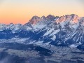 Sonnenuntergang über Ramsau